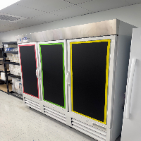 ABS Triple Door Refrigerator image 0